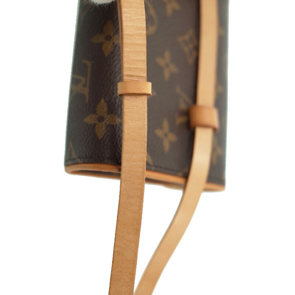 Louis Vuitton Monogram Leather Brown Pochette Florentine Waist Pouch - Picture 7 of 9